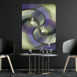 HIP Abstrakt Halva cirklar Vågigt Mosaic Art Mönst Poster<br><div class="desc">Vackrik contemporary lila, svart, violett, pastellmynta grönt och blek gult färgad geometrisk spiral cirklar mönster abstrakt blomma. Elegant, snyggt och elektrisk minimalism för den konstnärliga höftledaren, vintagen reart stil eller abstrakt digitala geometriska motiv älskare. Matcha den här designen med din insida-dekorator färg och dekorera muren med något exklusiv och unikt...</div>