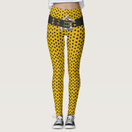 Hip Black Bälte Star - Black Polka dots på Gulten Leggings