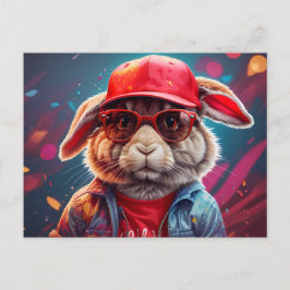 Hip Bunny | Vykort