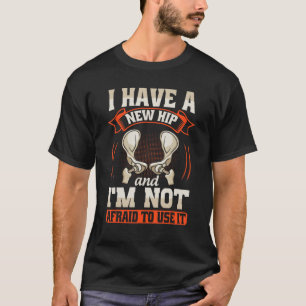 Hip-ersättningsåtgärd för återfinnande av hip-oper t shirt