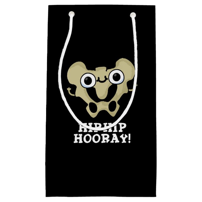 Hip Hip Hooray Funny Anatomy Pun Mörk BG (Framsidan)