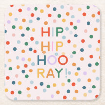 Hip Hip Hooray Grattisar Grad Birthday