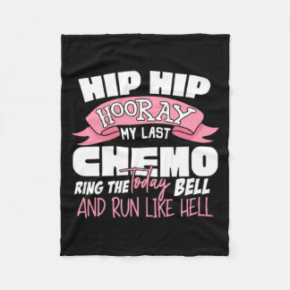 Hip Hip Hurra Sista Cellterapin Firande Cancer Fleecefilt