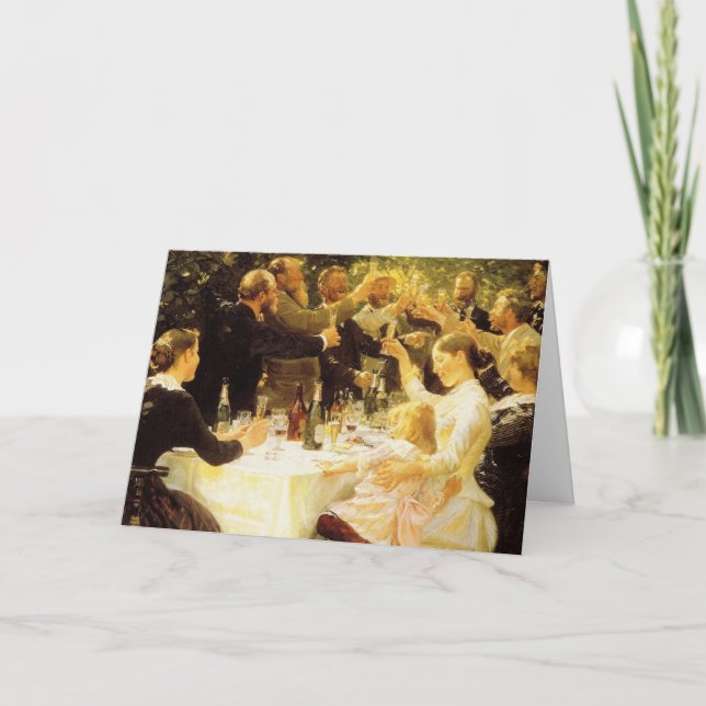 Hip Hip Hurrah! Tack Kort (Framsida)