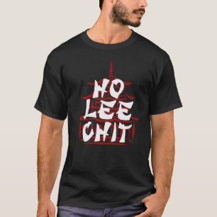 Hip Ho Lee chit, Lustigt T-shirt Design Graphic Te