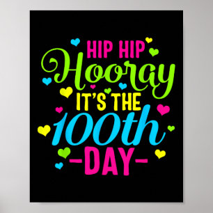 Hip Hooray Det är 100-dagarsdagen för smartare sko Poster