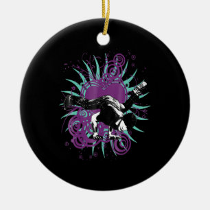 Hip hop Älskare Breakdance Hip hop Coola Novelty Julgransprydnad Keramik