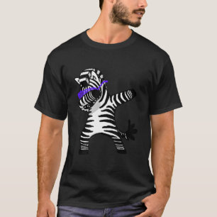 Hip hop Älskare Skadlig zebradda hip hop lustig T Shirt