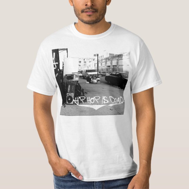 Hip hop är död t-shirt (Framsida)