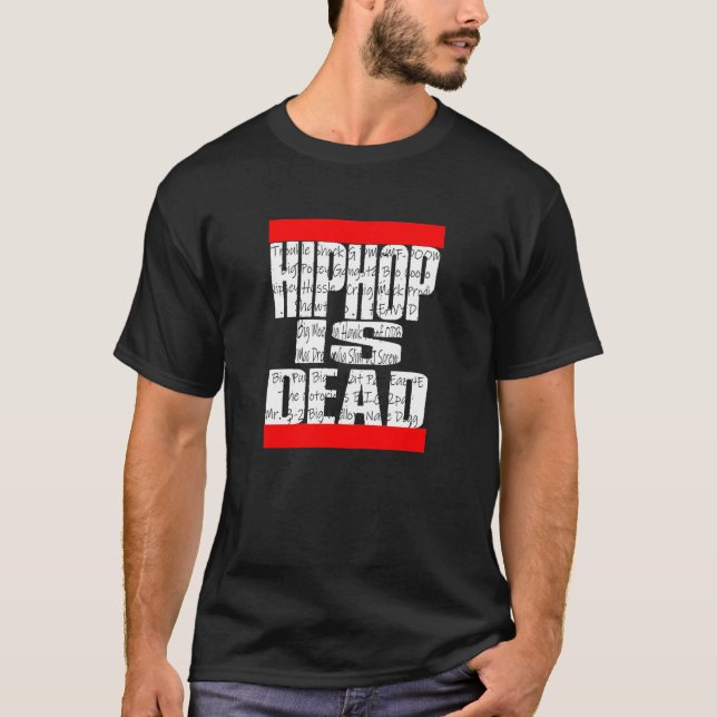 Hip hop är DÖTT T Shirt (Framsida)