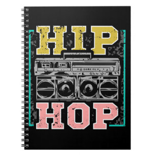 hip hop Artists Cassettes Old school Rap Anteckningsbok