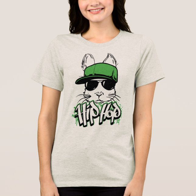 Hip hop be bop T-Shirt (Framsida)
