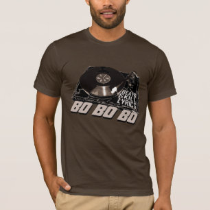 HIP HOP BO BO BO BEATS SKILL LYRICS POSTPLAYER T SHIRT