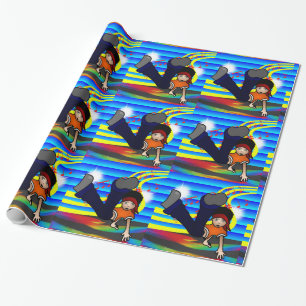 Hip Hop Breakdance Kid Presentpapper