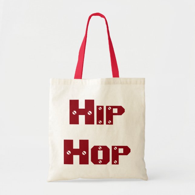 Hip Hop Budgetväska Tygkasse (Framsidan)