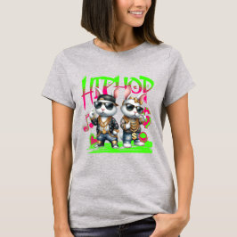 Hip hop Bunnies T Shirt