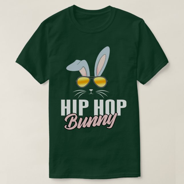 Hip hop Bunny Lets Dance T Shirt (Design framsida)