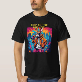 Hip hop Bunny Rapper T Shirt