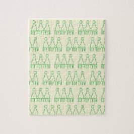 Hip Hop Crew Cute Bunny Rabbits Pussel