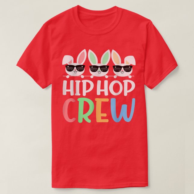 Hip hop Crew Sayed Påskhare Sunglasses Graphi T Shirt (Design framsida)
