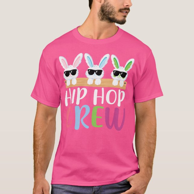 Hip hop Crew Sayed Påskhare Sunglasses Graphi T Shirt (Framsida)