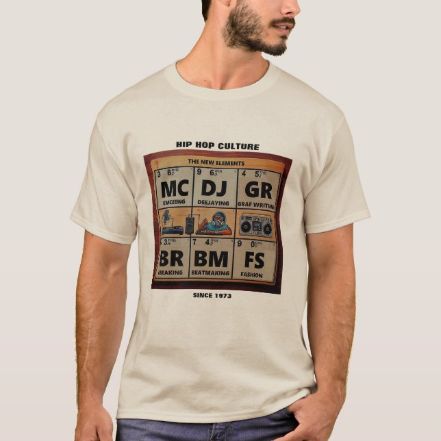 HIP HOP CULTURE TEE (Framsida)