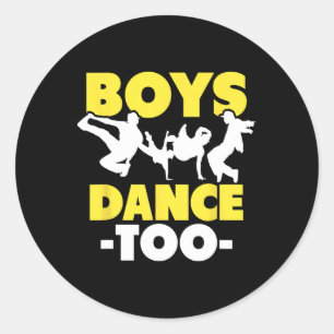 Hip hop Dance Breakdandansing Dancing Boys Dance f Runt Klistermärke