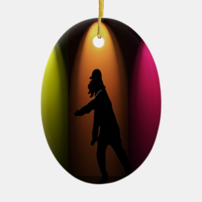 Hip hop Dance Girl Ornament (Framsidan)