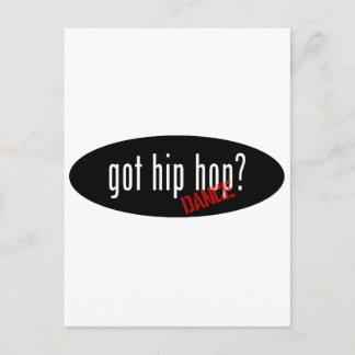 hip hop Dance Items - har hip hop Vykort