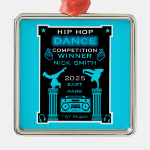 Hip hop Dance Konkurrens Julgransprydnad Metall