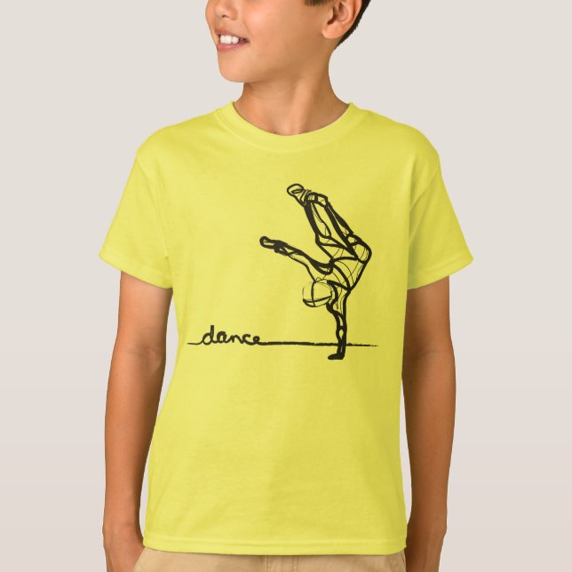 Hip hop Dance Tee (Framsida)