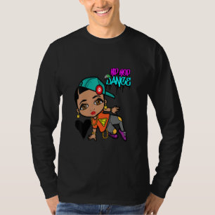 Hip hop Dancing Break Dance Vår Summer Street P T Shirt