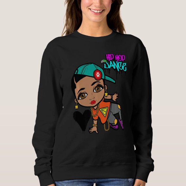 Hip hop Dancing Break Dance Vår Summer Street P T Shirt (Framsida)