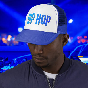 Hip hop dans musik neonblått keps