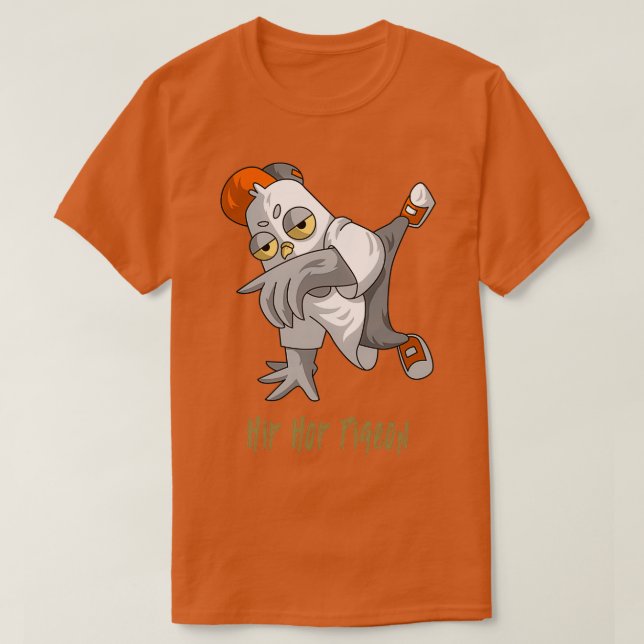 hip hop dansk duva 2 t shirt (Design framsida)