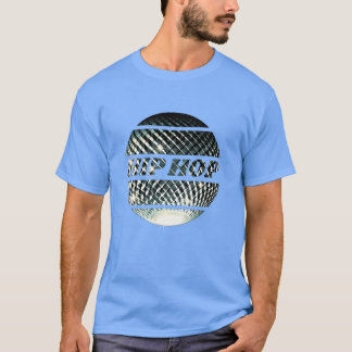 Hip hop disko boll i platina silver pojke t shirt