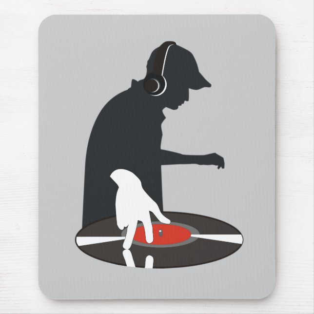 hip hop DJ Mousepad Musmatta (Framsidan)