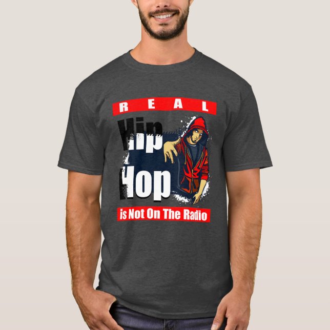 Hip Hop-flicka T Shirt (Framsida)