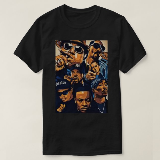 Hip hop-förklaringar alla tillsammans Klassiskt T- T Shirt (Design framsida)
