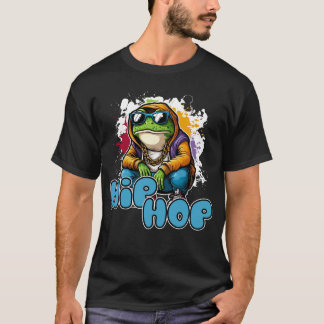 Hip hop Frog T Shirt