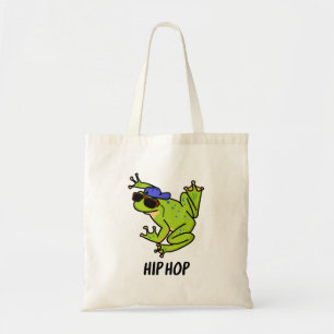 Hip hop Funny Hopping Frog Pun Tygkasse
