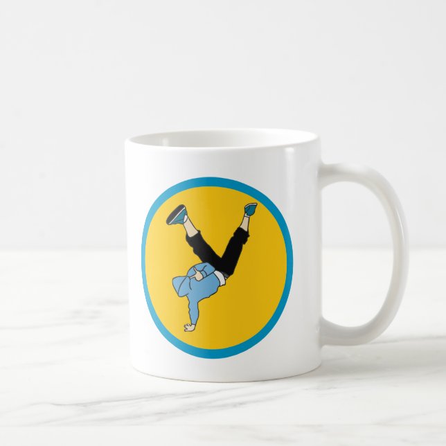 Hip hop gatudancer stil kaffemugg (Höger)