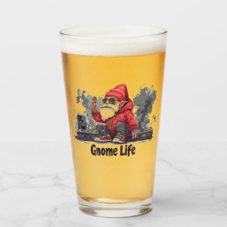 Hip hop Gnome Illustration - Gnome Life Glaskopp