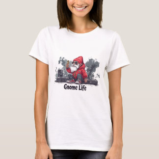 Hip hop Gnome Illustration - Gnome Life T Shirt