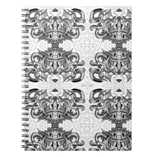 Hip hop Graffiti Brev Notebook Anteckningsbok (Framsidan)