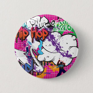 Hip Hop Graffiti Knapp