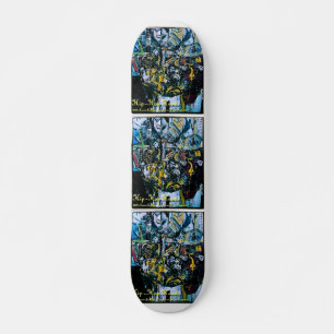 HIP HOP HEADS OLD SCHOOL SKATEBOARD BRÄDA 18 CM