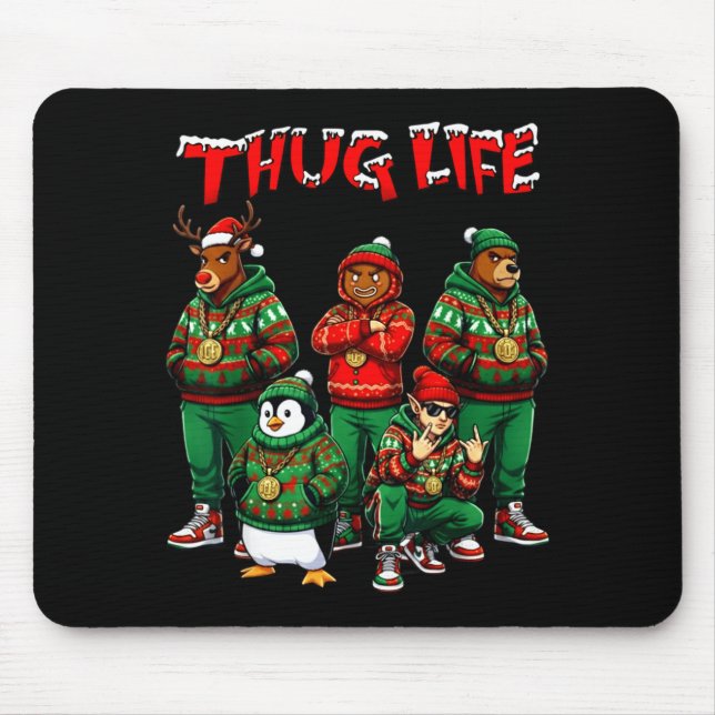 Hip Hop Holiday Crew - Ugly Christmas Sweater Rap  Musmatta (Framsidan)