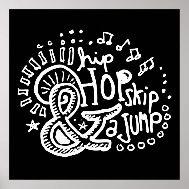 Hip Hop Hoppa Hopp 2 Poster (Framsidan)