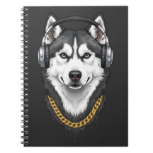 Hip-Hop Husky – Cool Streetwear Hund